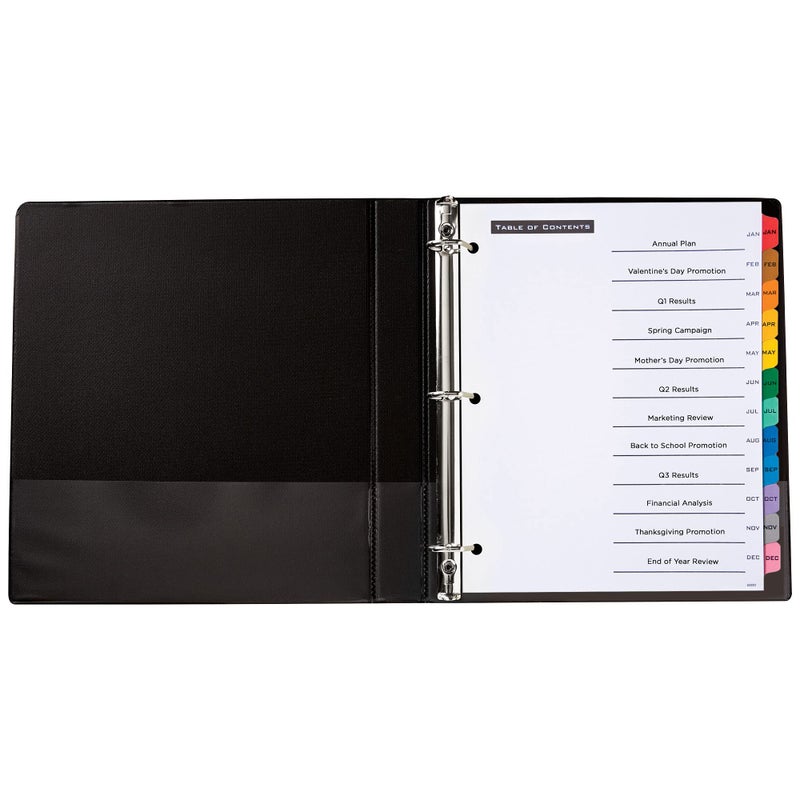 Office Essentials AVE11679 - Avery Office Essentials Table 'N Tabs Dividers - Image 4
